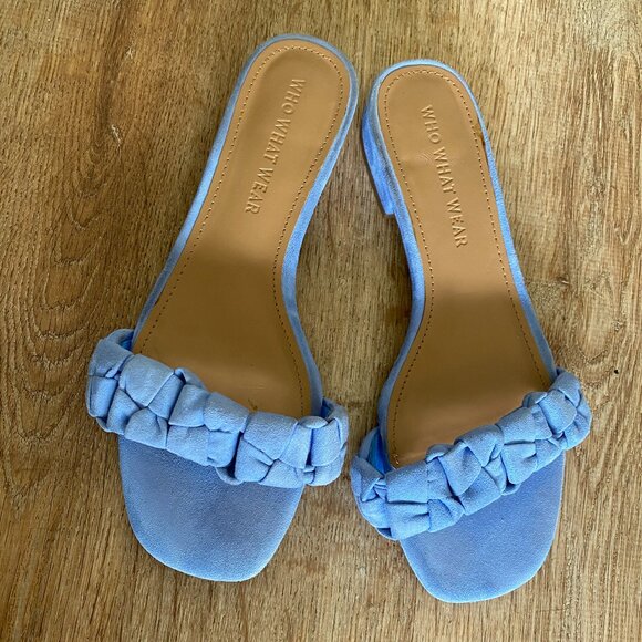 Who What Wear Celia slip-on sandal Women's Size 7 - Picture 2 of 11